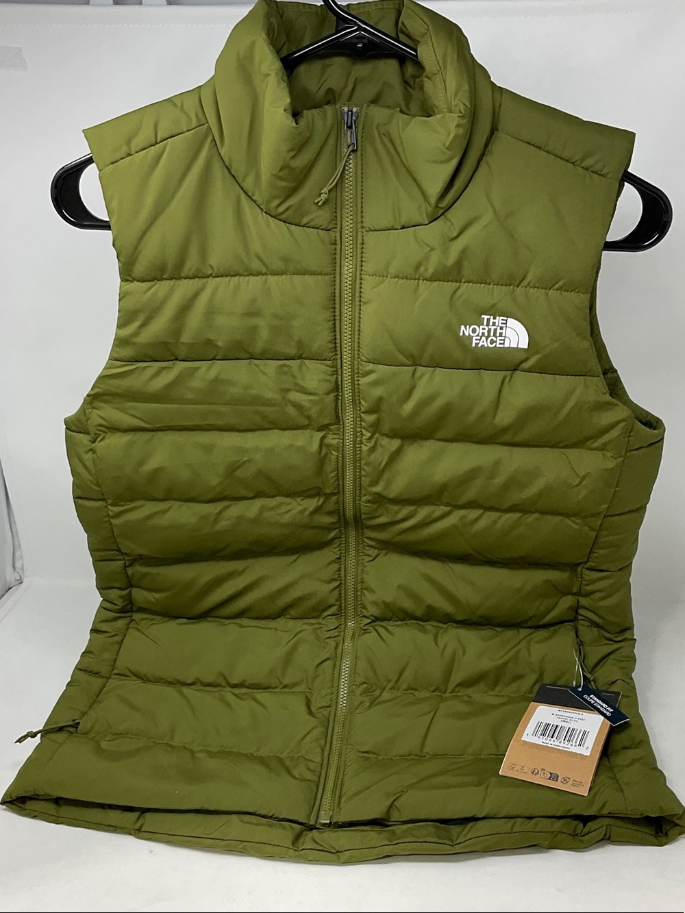 The North Face Kids Olive Green Puffer Jacket